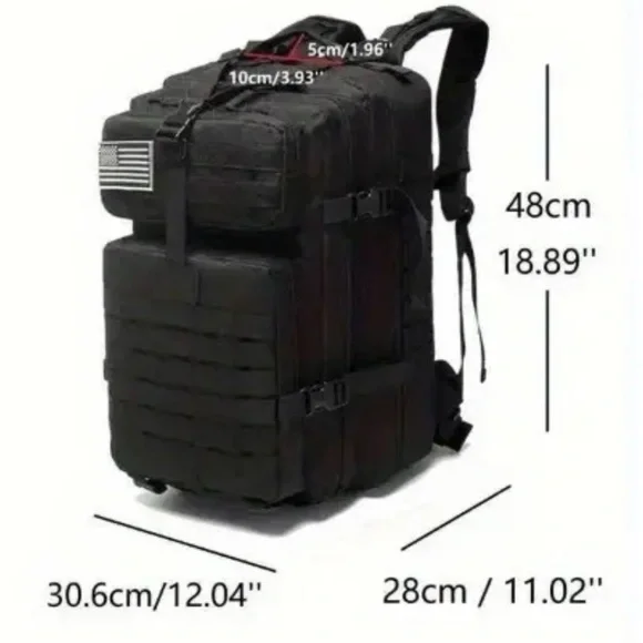 Tactical Tan 50L Backpack - Khaki